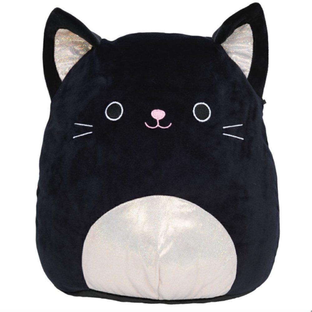 Squishmallow 5" Halloween Autumn The Black And Gold Plush Cat Collectible